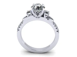 unique love wedding ring 3D Print Model