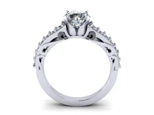 antique love diamond ring 3D Print Model
