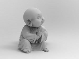 Baby Budha Modelo 3D