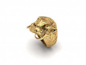 Space Bug Ring R2 Modello 3D