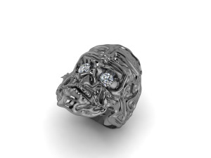 Skull Ring S13 3D Модель