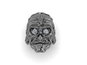 Skull Ring S13 Modello 3D