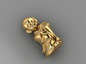 Baby Budha B04 Model Cetak 3D