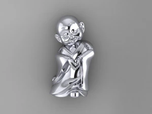 Baby Budha B04 3D Print Model