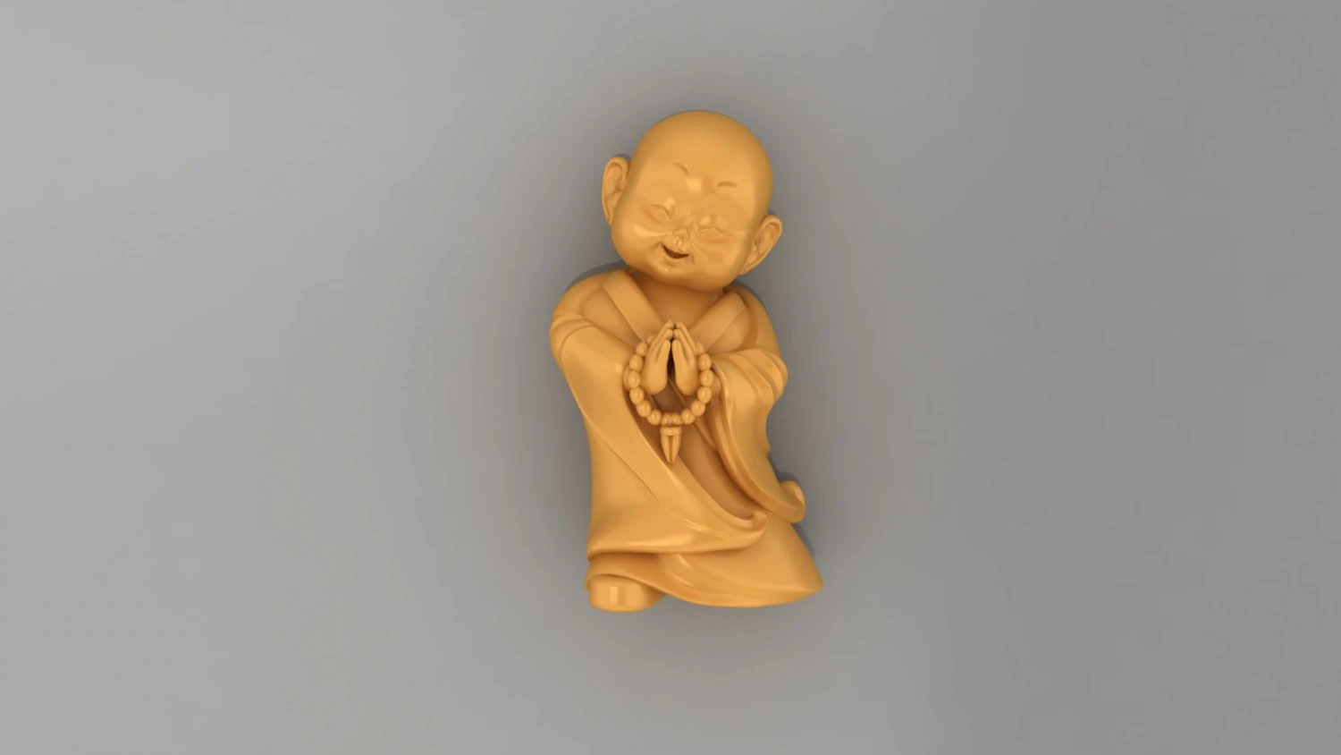 Baby Budha B05 3D Print Model .c4d .max .obj .3ds .fbx .stl .blend