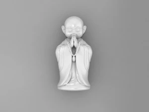 Bebê Buda B06 Modelo de Impressão 3D