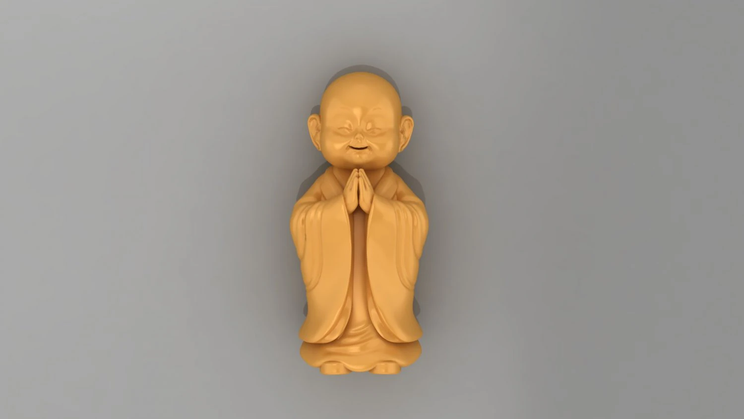 Baby Budha B06 3D Print Model .c4d .max .obj .3ds .fbx .stl .blend 