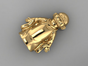 Baby Budha B07 3D 打印模型