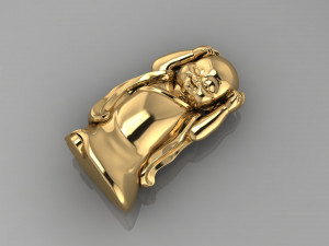 Baby Budha B08 3D Print Model