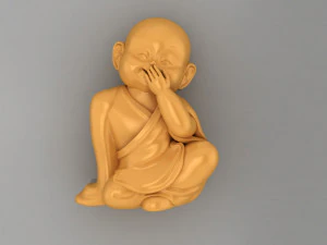 Младенец Будда B09 3D Принт Модель