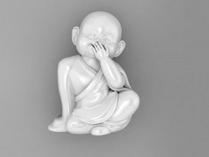 Baby Budha B09 3D-Druckmodell