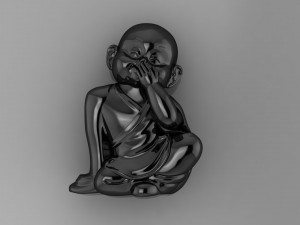 Baby Budha B09 3D-Druckmodell