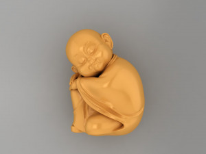 Baby Budha B14 3D Print Model
