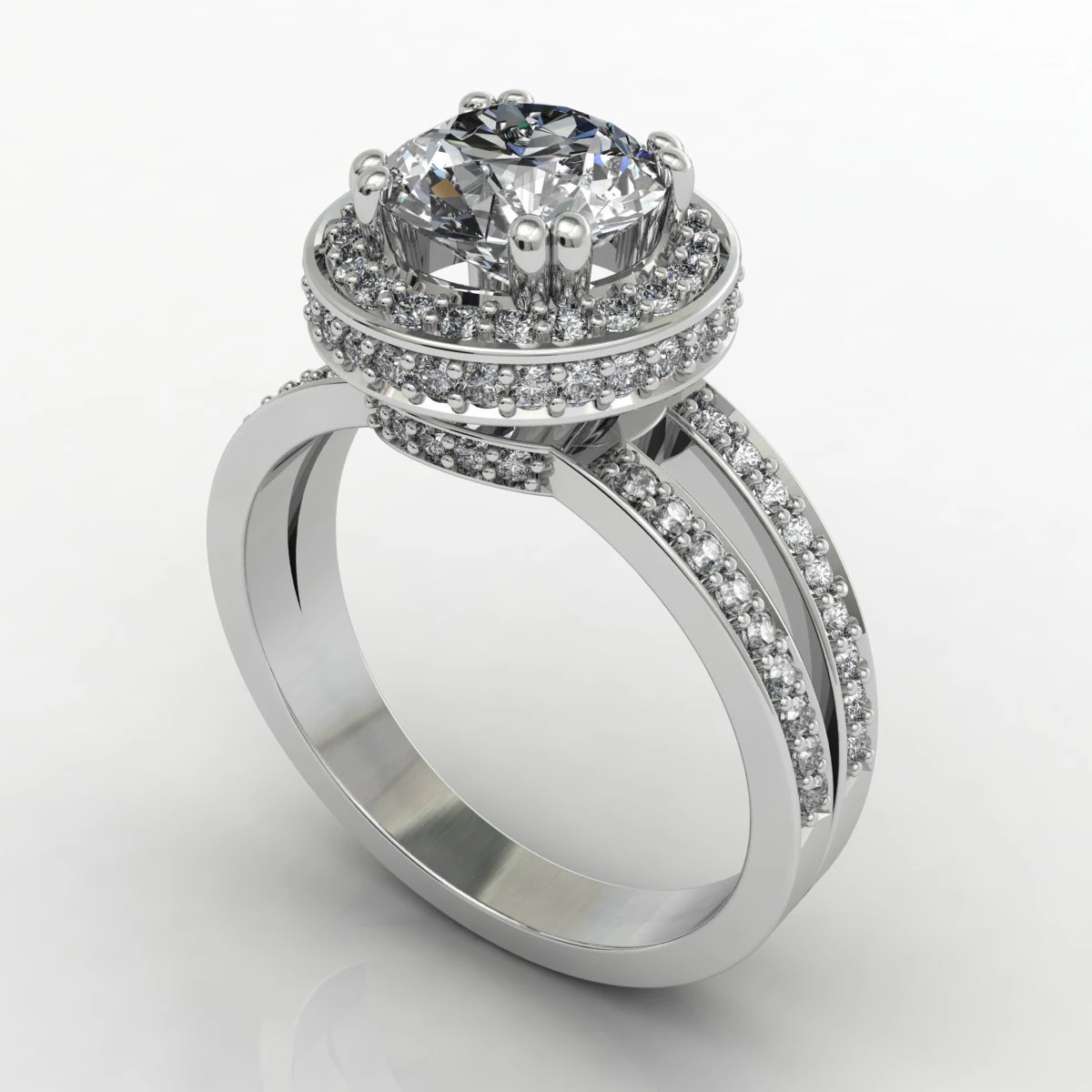 ai3d ring creative design 3D Model .c4d .max .obj .3ds .fbx .stl .blend 