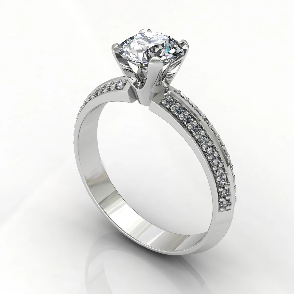 ai3d creative ring design 3D Model .c4d .max .obj .3ds .fbx .stl .blend 