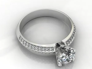 ai3d creative ring design 3D Model