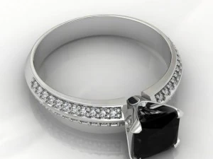 ai3d diamond ring design 3D Model