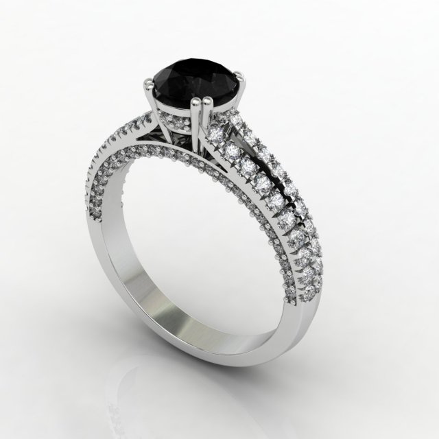 ai3d diamond ring design Modelo 3D .c4d .max .obj .3ds .fbx .stl .blend 