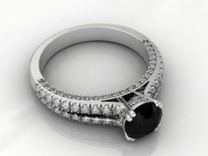 ai3d diamond ring design 3D Model