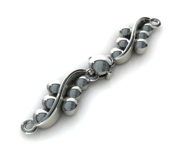 creative bangle clip 3D Model .c4d .max .obj .3ds .fbx .stl .blend 