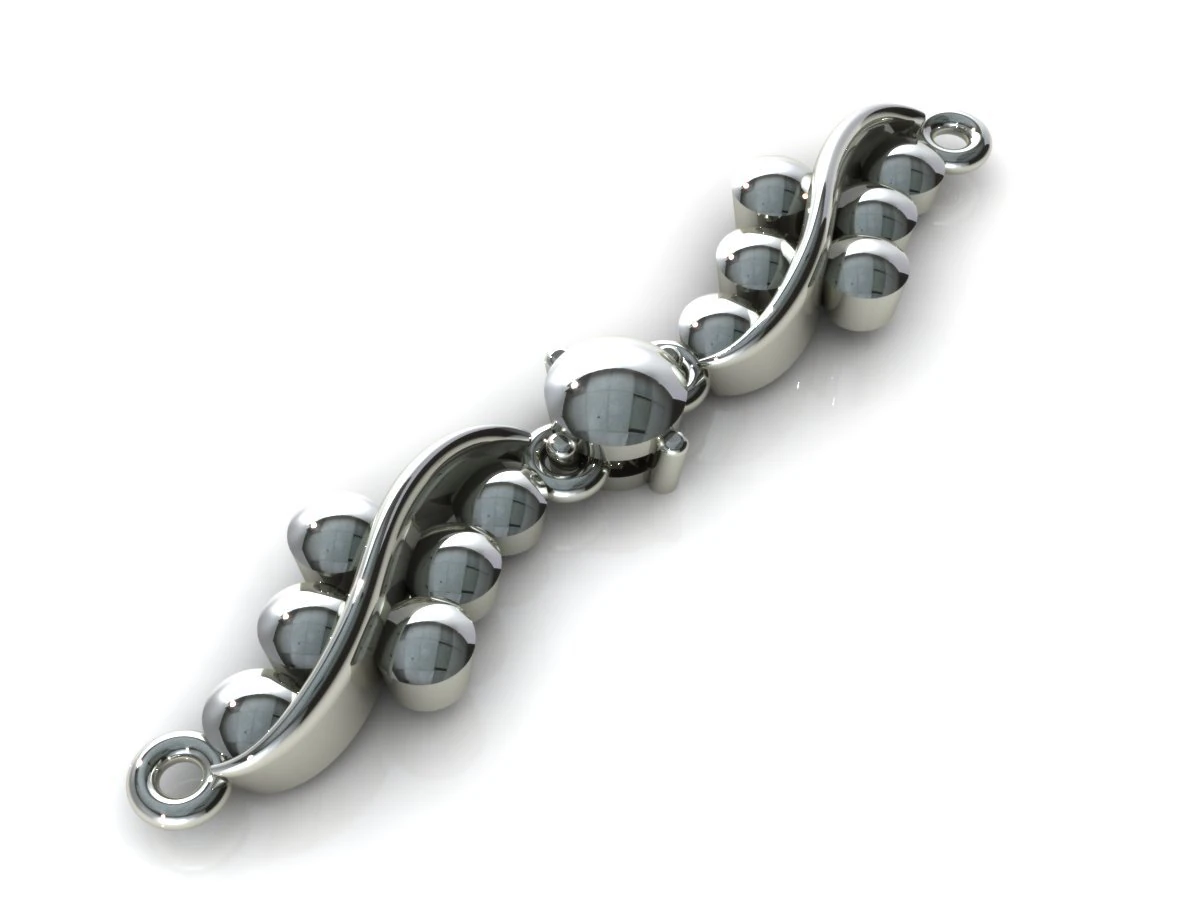 creative bangle clip 3D Model .c4d .max .obj .3ds .fbx .stl .blend 