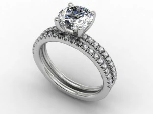 Kreatywny pierścień 3dm 003 Model 3D