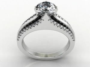 3dm创意戒指004 3D 模型