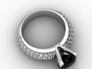 3dm креативное кольцо 005 3D Модель