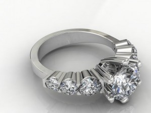 3dm diamond ring 009 3D मॉडल