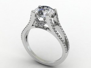 3dm diamond ring 010 3D Модель