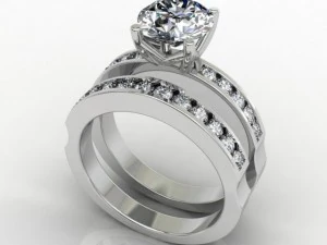 alianza de boda mejorada Modelo 3D