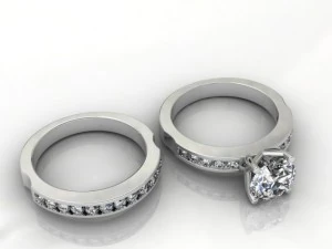 enchenment wedding band 3D Model