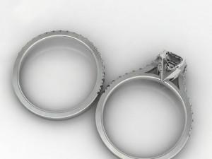 feliciance wedding band 3D Model