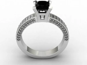 felicity diamond ring 3D Model