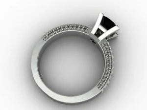 felicity diamond ring 3D Model