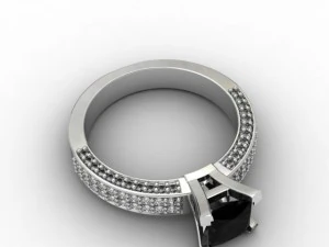 felicity diamond ring 3D Model