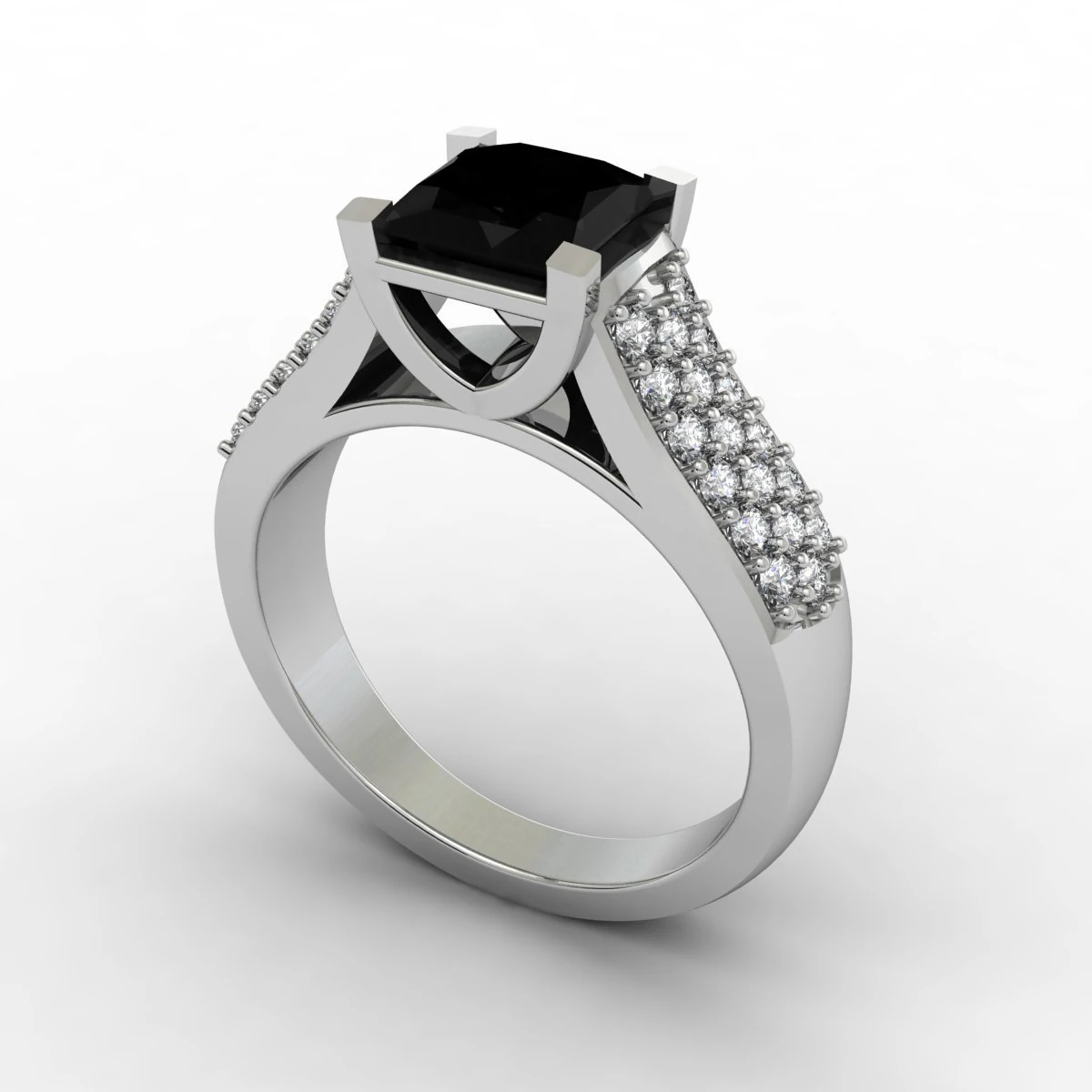 fire and ice ring 3D Model .c4d .max .obj .3ds .fbx .stl .blend 