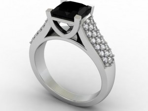 fire and ice ring 3D Model