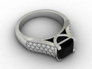 fire and ice ring 3D Model