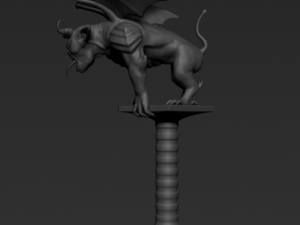 gargulie sculpt 3Dモデル