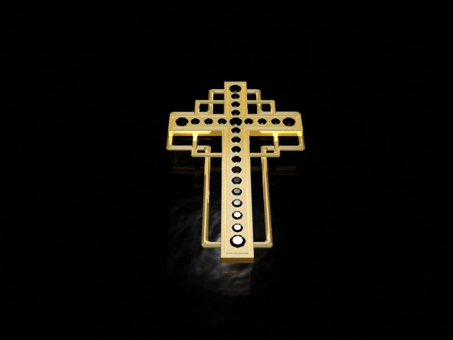 cross 3D Model .c4d .max .obj .3ds .fbx .stl .blend 