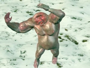 monster yeti Modelo 3D