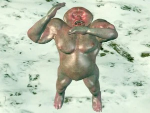 monster yeti 3D Model