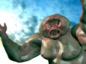 monster yeti Modelo 3D