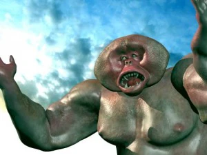 monster yeti 3D Model