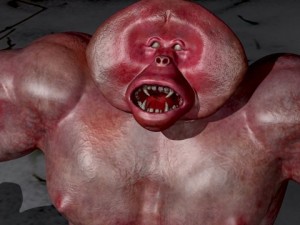 monster yeti Modelo 3D