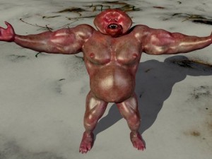 monster yeti Modelo 3D