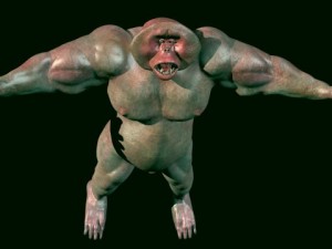 monster yeti Modelo 3D