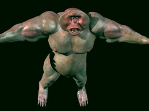 monster yeti 3D Model