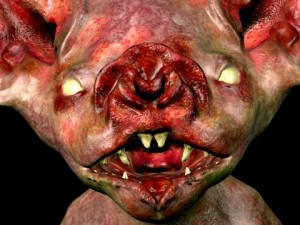 vampire cat Modelo 3D